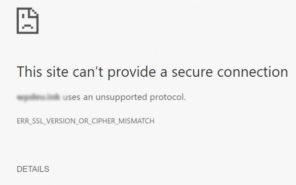 chaturbate.com uses an unsupported protocol. err_ssl_version_or_cipher ...