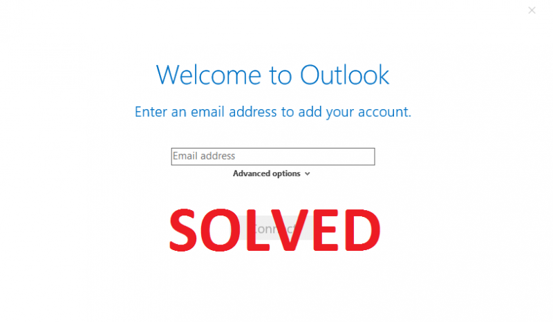 SOLVED: Something went wrong and Outlook couldn’t set up your account. Please try again.