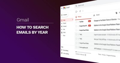 How to Search Emails by Year in Gmail