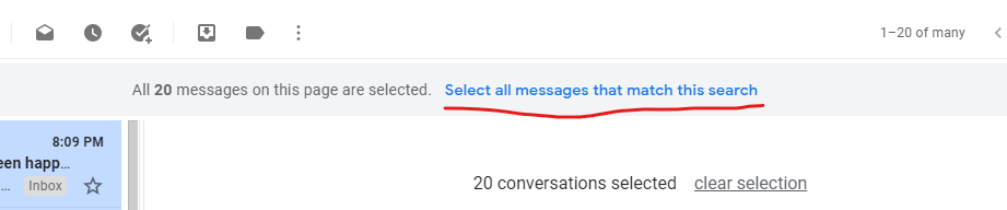 how to mark an entire gmail inbox as read