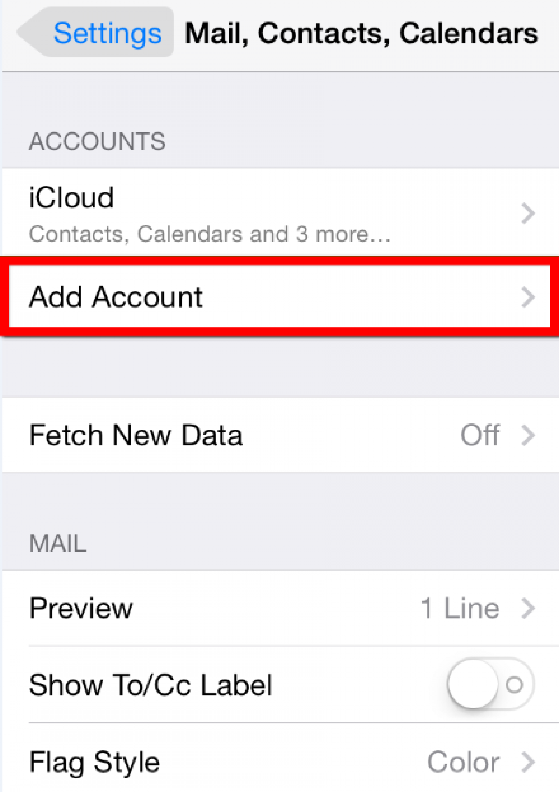 ophavsret seng Sæson How to set up an IMAP / POP account on the iPhone