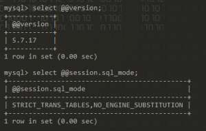 Strict Mode enabled by default, How to disable Strict Mode after upgrade to MySQL or Maria DB (10.1 - 10.2)