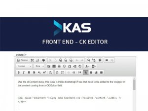 Properly Display CK Editor Content Properly Display CK Editor Content