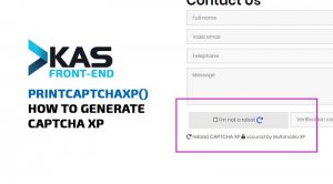 Captcha XP with printCaptchaXP() Captcha XP with printCaptchaXP()