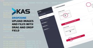 Upload  - Drag & Drop Zone - option type S